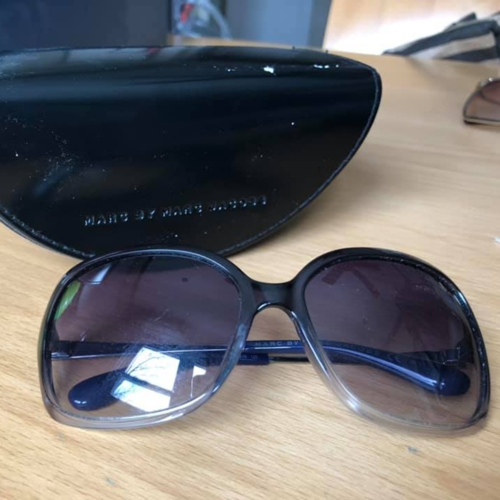 Marc By Marc Jacobs Purple Ombre Sunglasses